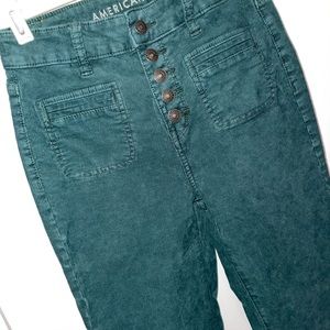 AE Stretch Corduroy Super High-Waisted Flare Pant